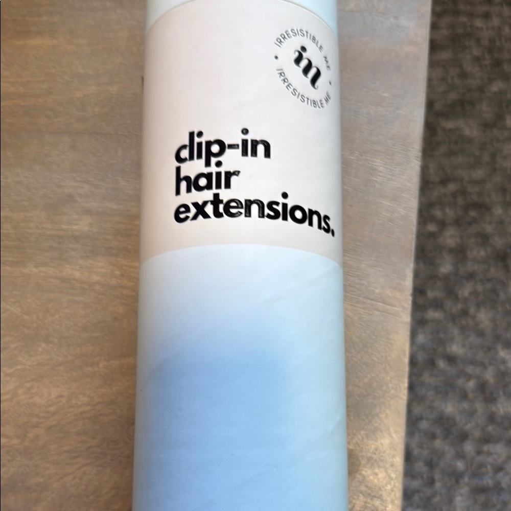 Irresistible Me Clip-In Hair Extensions - White and Blue